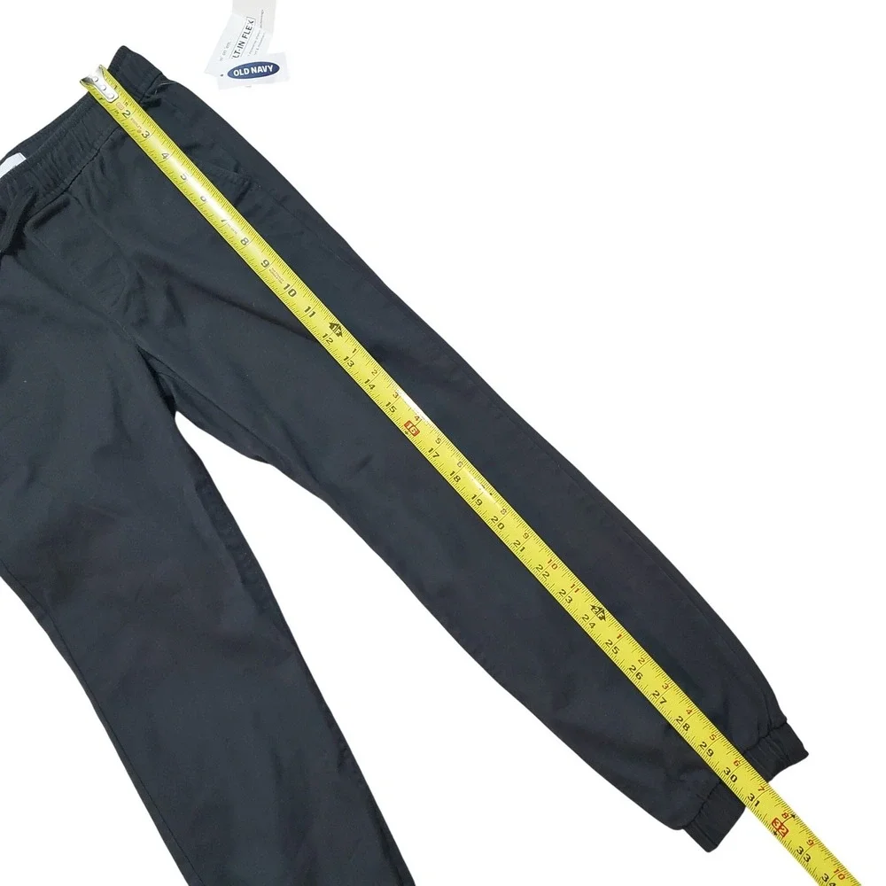 Old Navy Boys Built-In Flex Jogger Pants Dark Gray Size M 8 NWT New Uniform